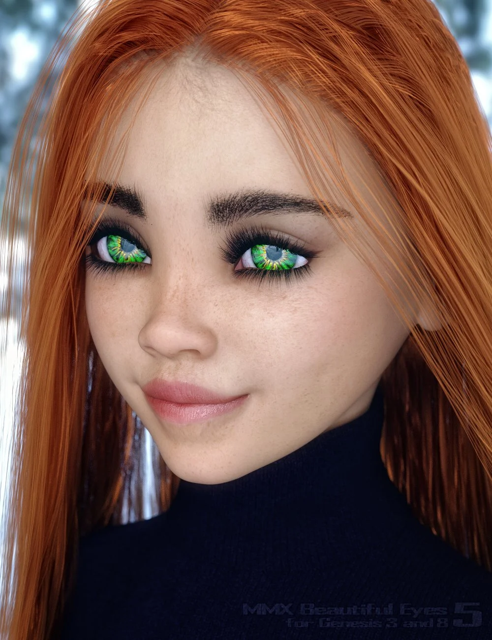 MMX Beautiful Eyes 5 for Genesis 3, 8, and 8.1