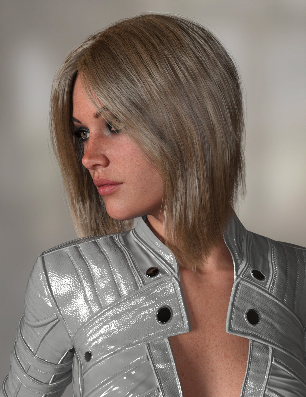 MRL dForce Layered Bob Hair for Genesis 9