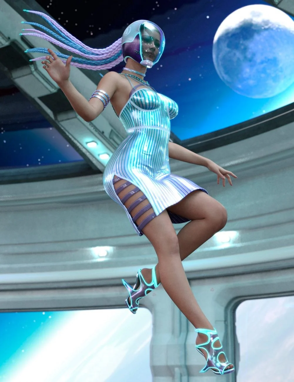 Neo Future Outfit for Genesis 9