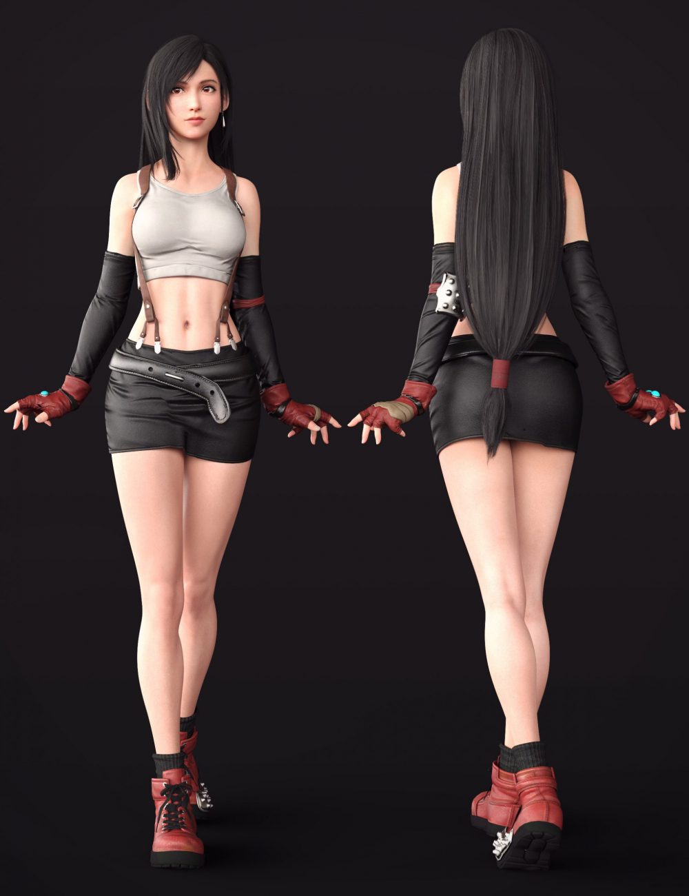 Tifa for Genesis 8 and 8.1 Female