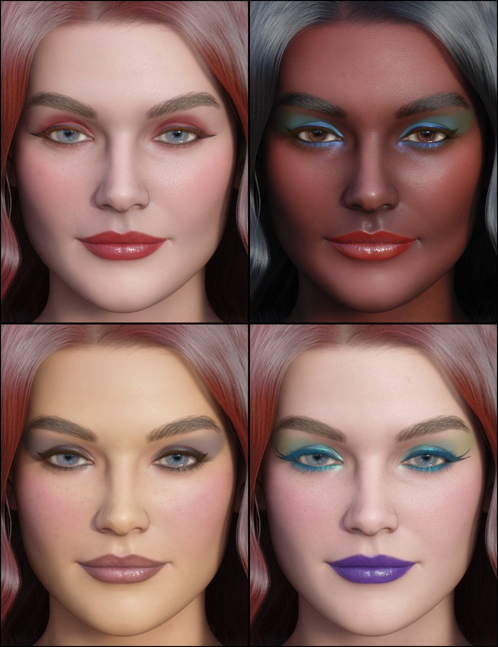 Ultimate Makeup Layer System for Genesis 9