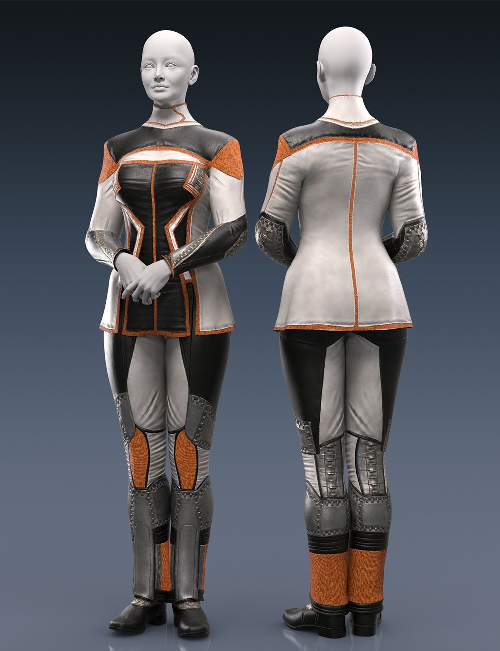 Interstellar Uniform Outfit Texture Add-On