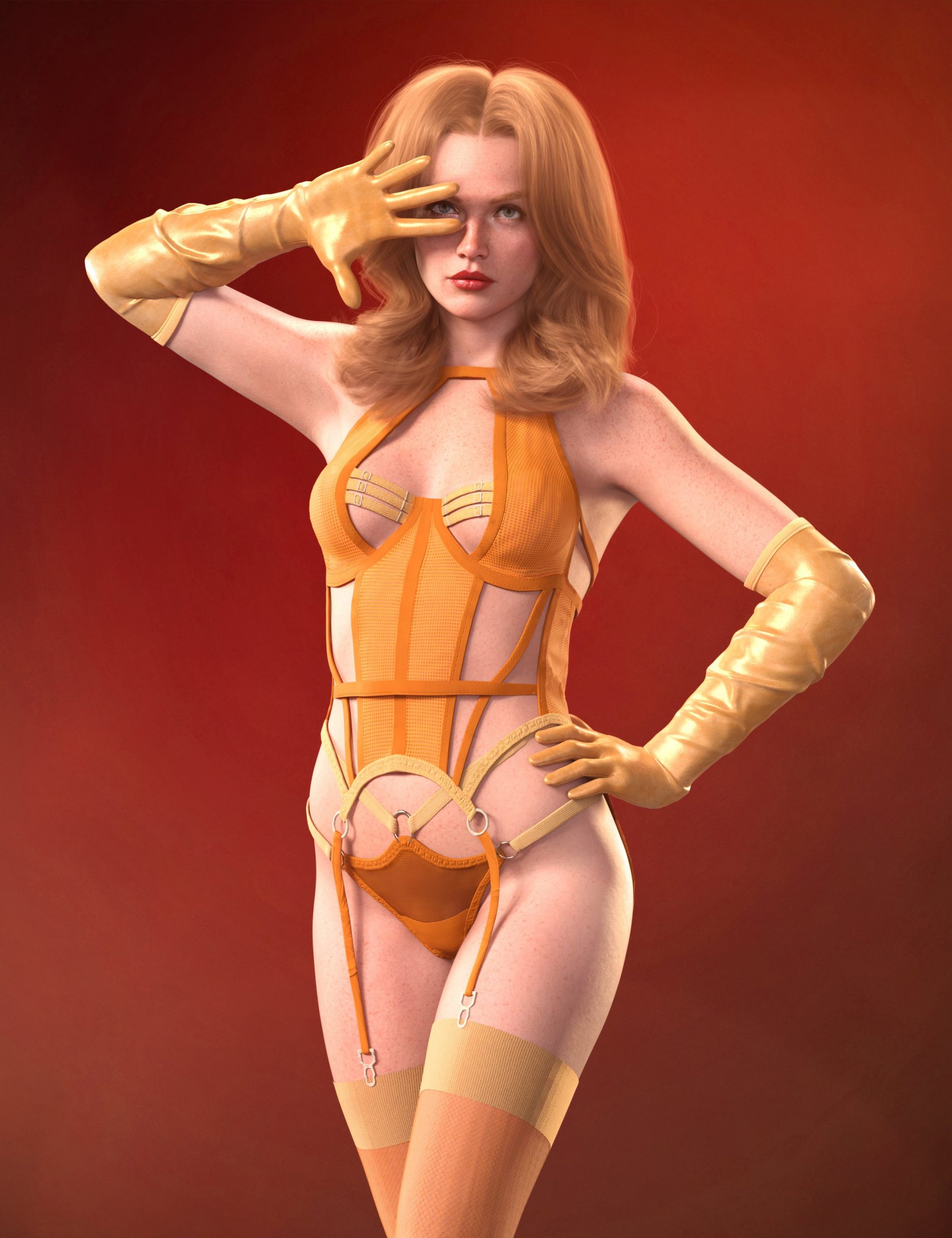 Refined Lingerie for Genesis 9 and 8