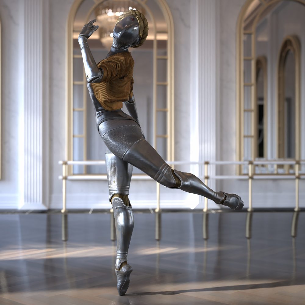 Atomic Heart Ballerina for Genesis 8 Female ⋆ Freebies Daz 3D