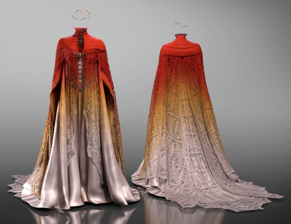 dForce Lady of Fate Texture Add-On