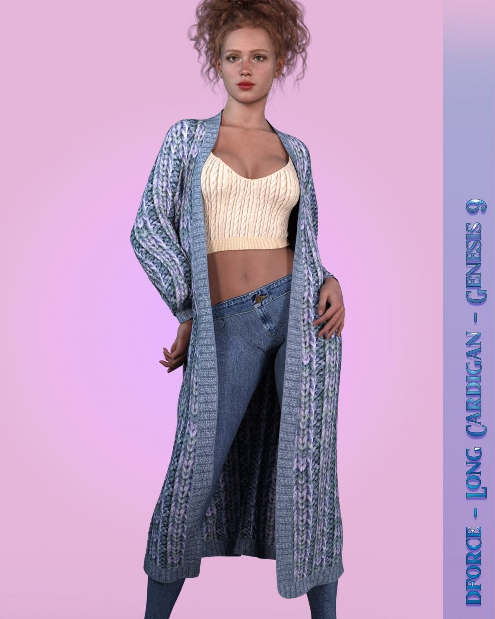 dforce - Long Cardigan - Genesis 9