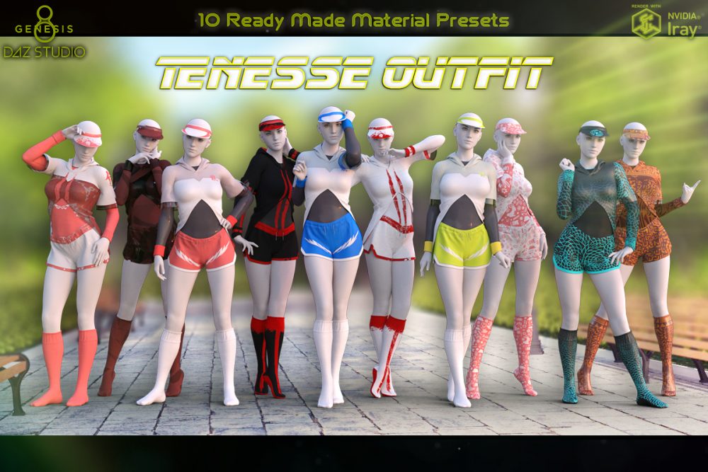 Tenesse Outfit For Genesis 8 Females