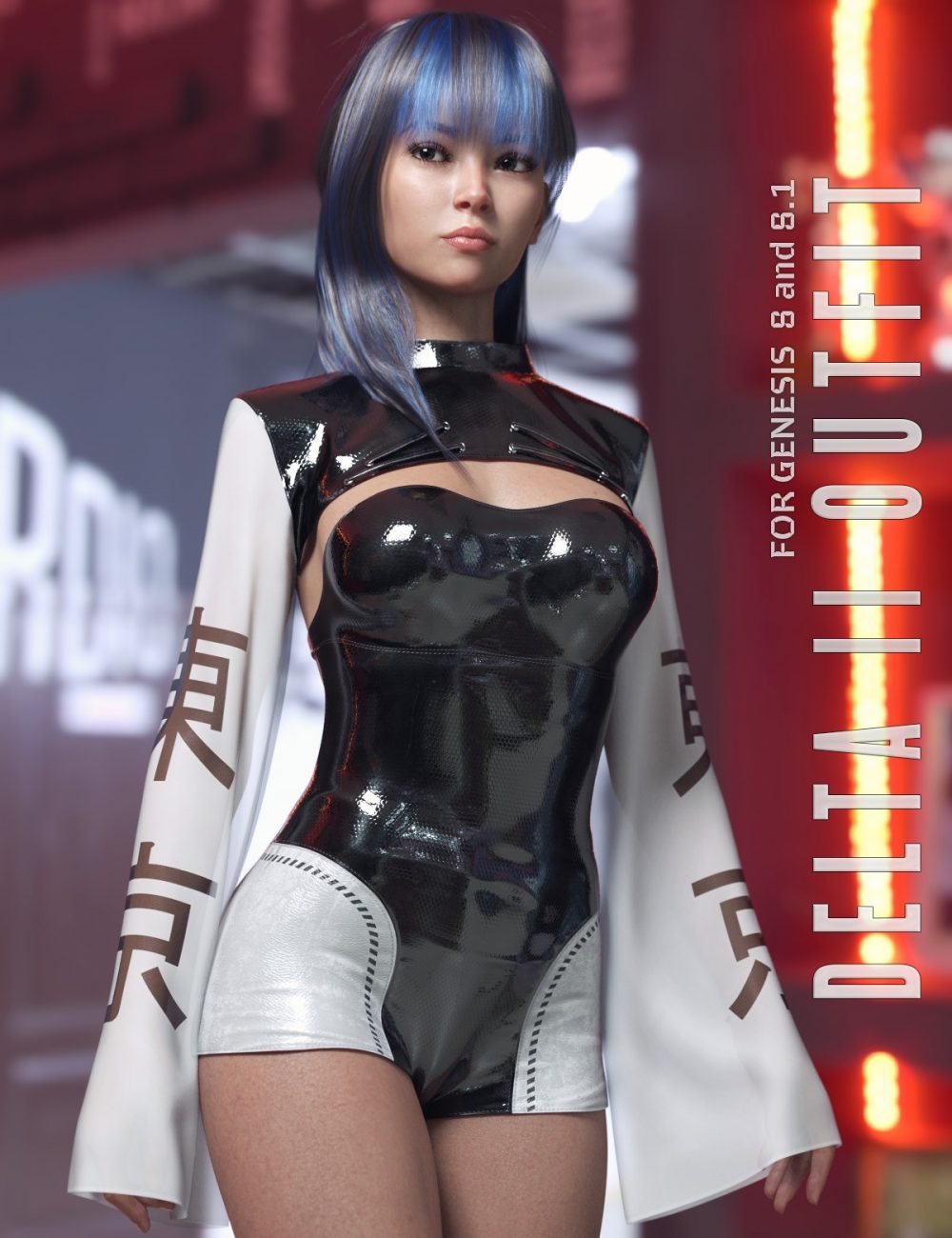 dForce Delta II Outfit for G8 and 8.1F