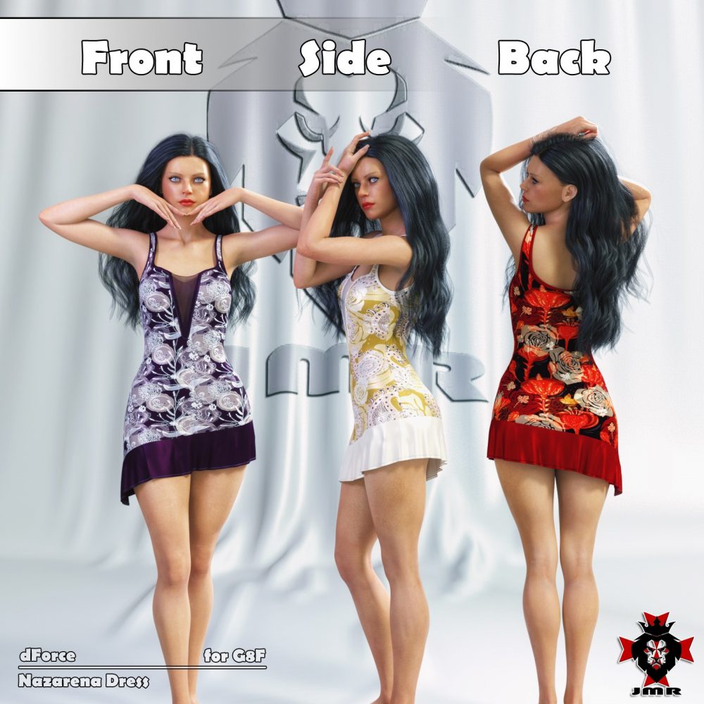 JMR dForce Nazarena Dress for G8F