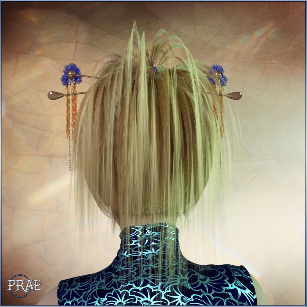 Prae-Neo Rose Hair G3/G8 Daz