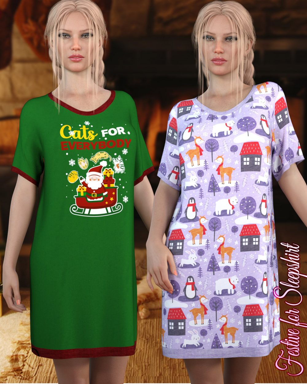 Festive for Sleepshirt