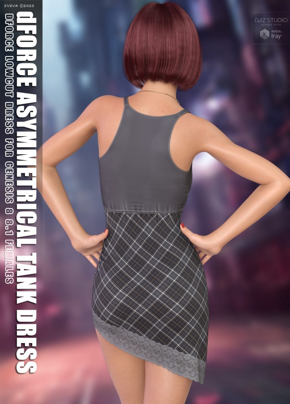 dForce Asymmetrical Tank Dress G8G8.1F