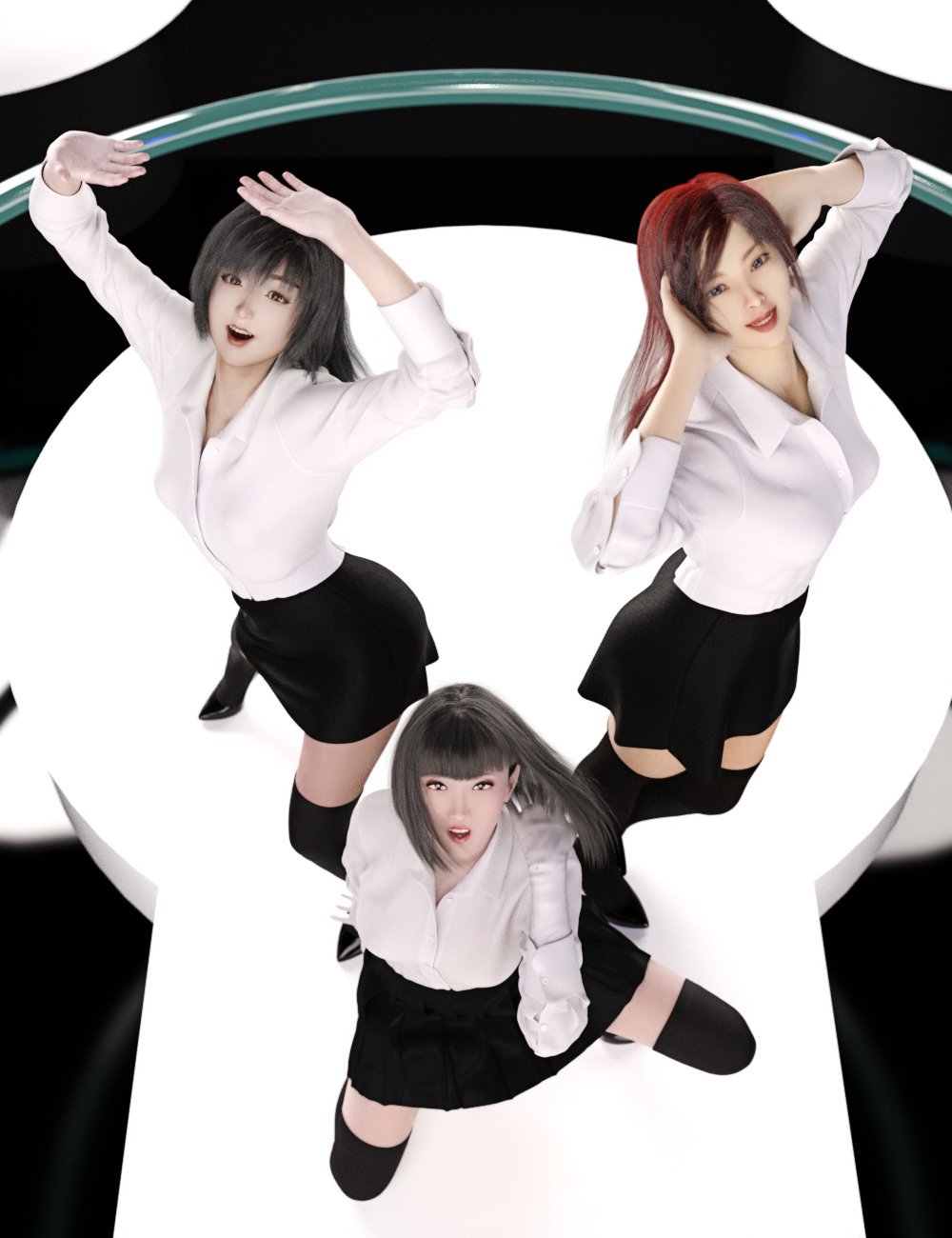K-Dance Poses Vol 2 for Genesis 8 Female