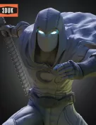 Moon Knight Outfit For G8M