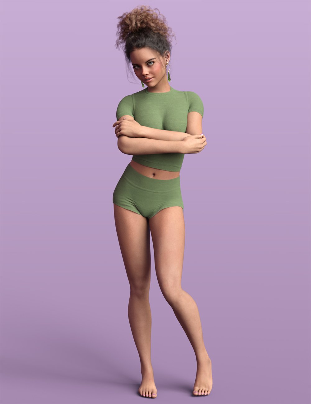 P3D Amy HD for Genesis 9