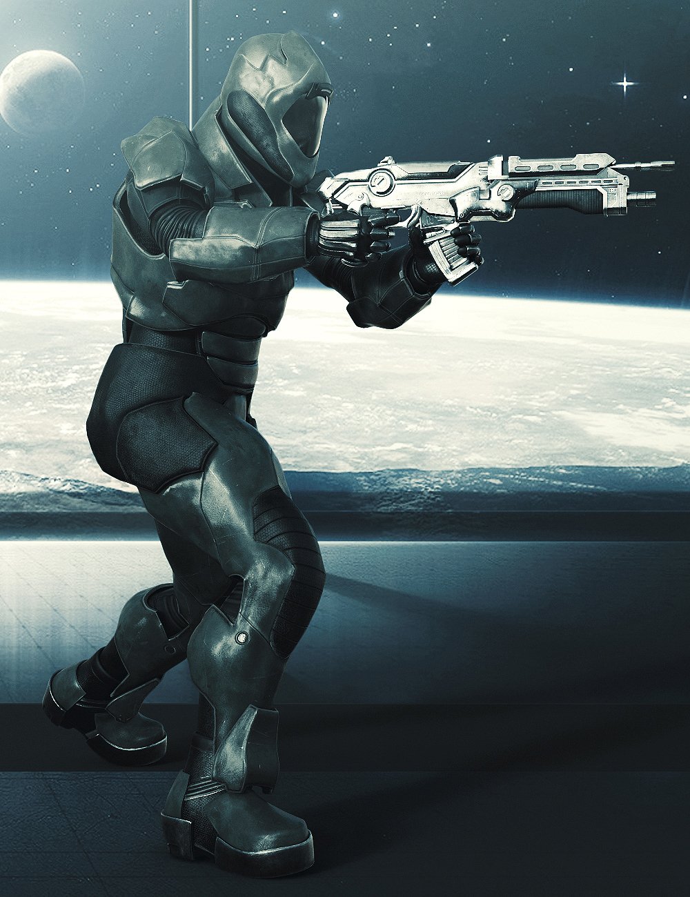 Space Soldier Suit for Genesis 9