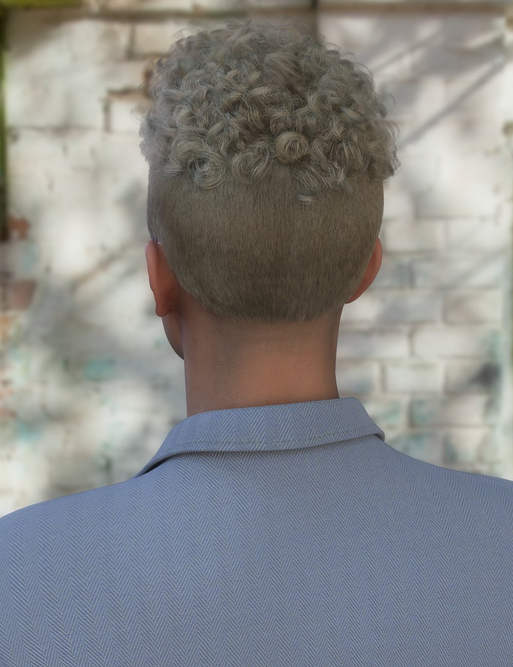 dForce Aidan Hair for Genesis 9