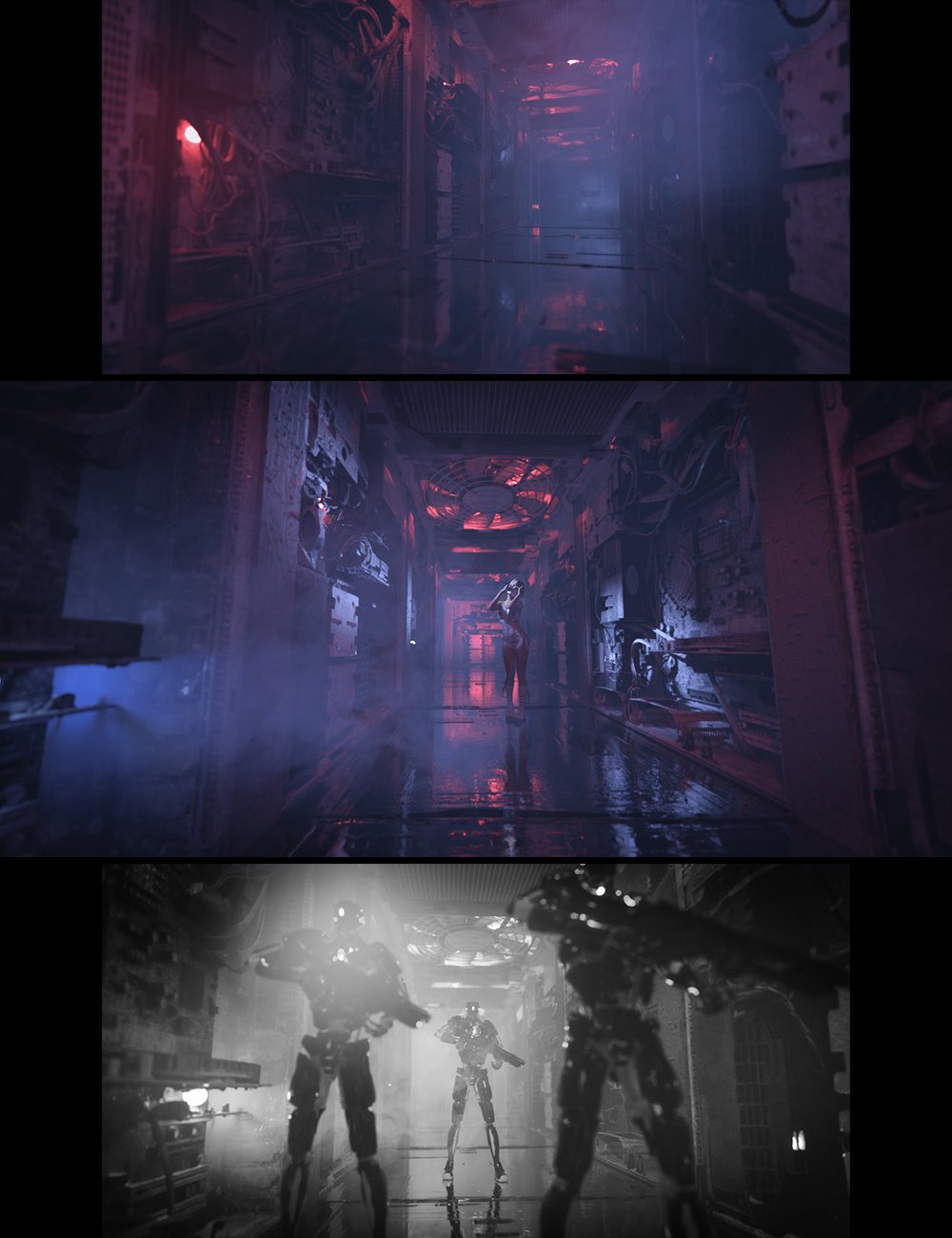 Cyberpunk Corridor