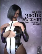 dForce 3roTik Swimsuit for Genesis 8 Females