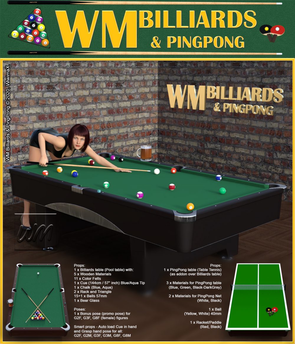 WM Billiards & PingPong
