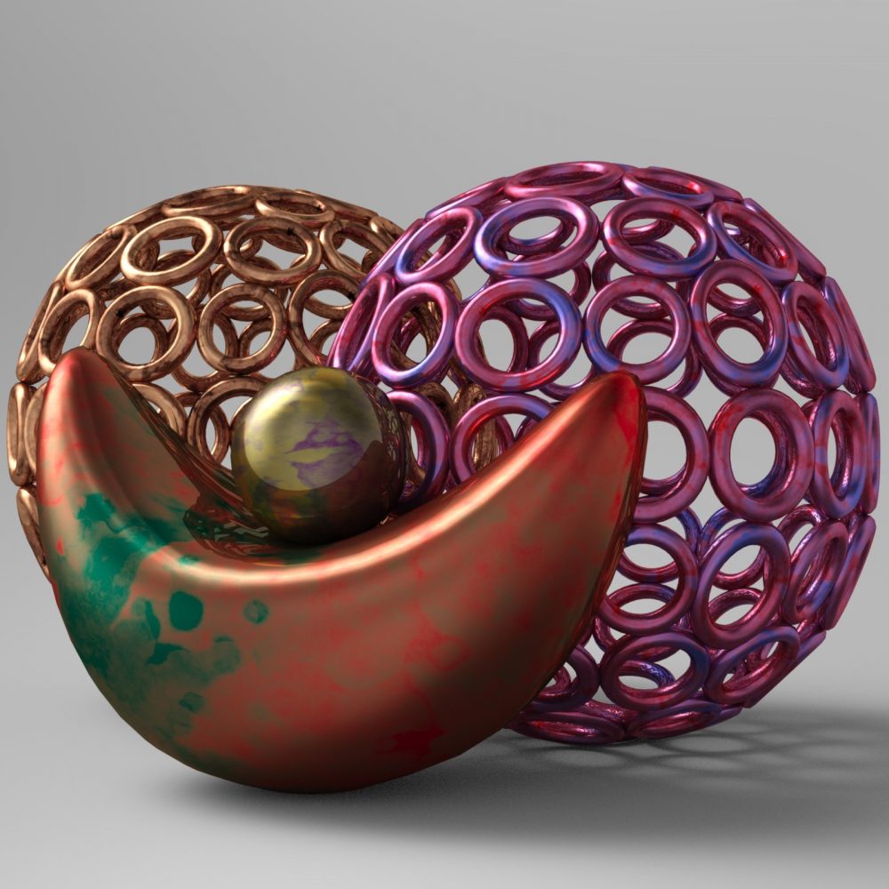 Iridescence Metal Iray Shaders - Merchant Resource