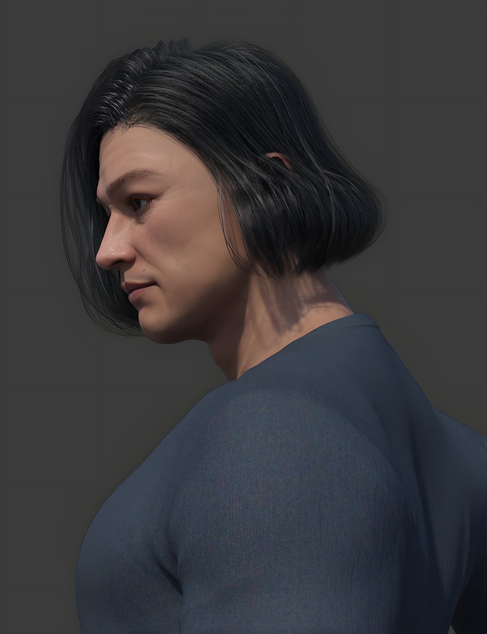 JL Billy Hair for Genesis 9