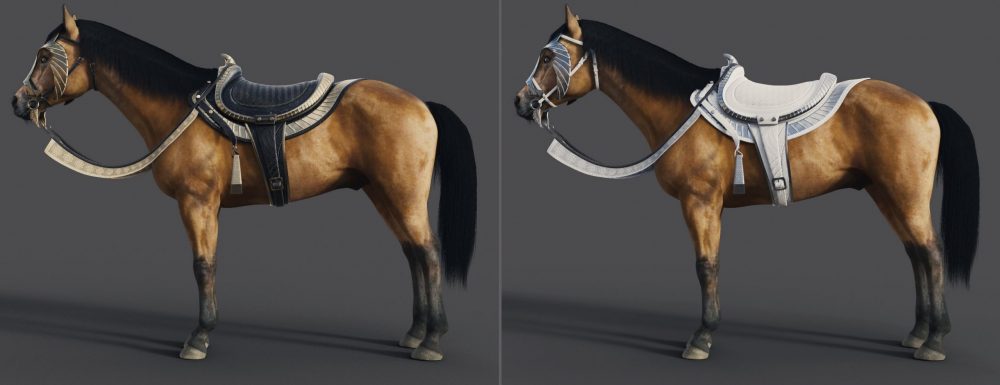 dForce Elf Style Outfit for Daz Horse 3 Texture Add-On