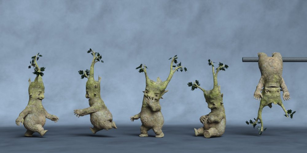The Guardians Poses for JQ Forest Spirits