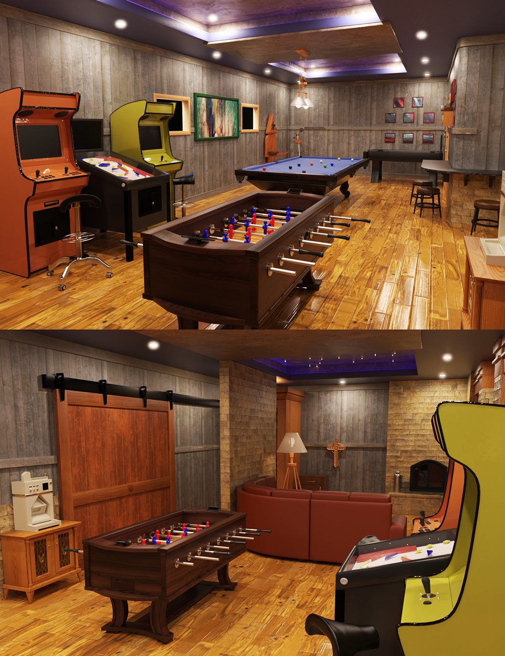 Underground Game Room