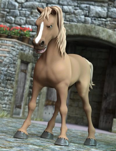 Toon-Ride-Poses-for-3DU-Toon-Horse-2