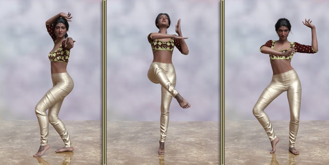 Far Away Dancer Poses for Kala 9