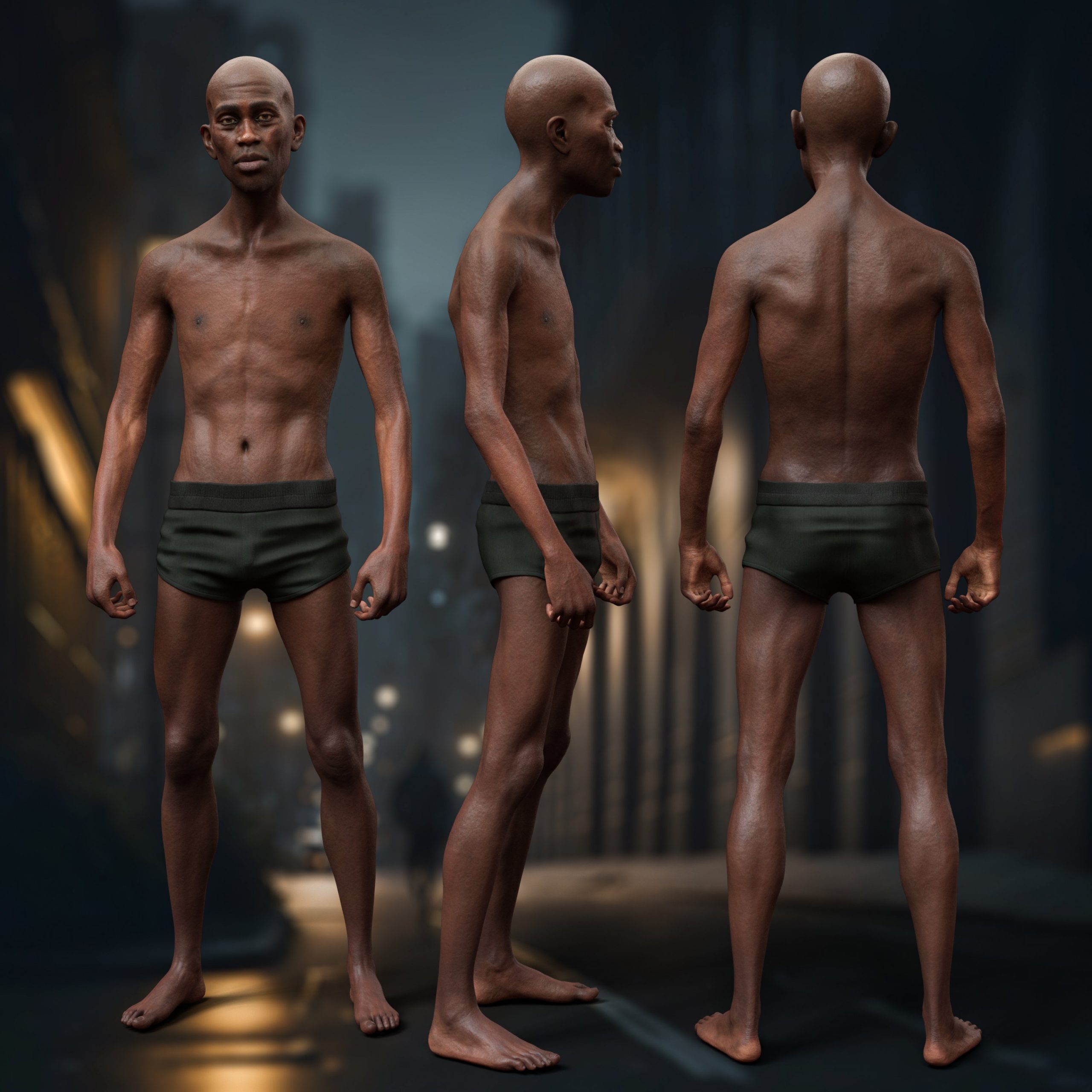 M3D Levi HD Character for Genesis 9