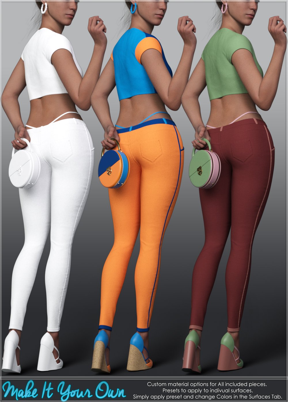 Spring Fling Outfit for Genesis 9