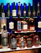 BW Bar Liquor Bottles Set