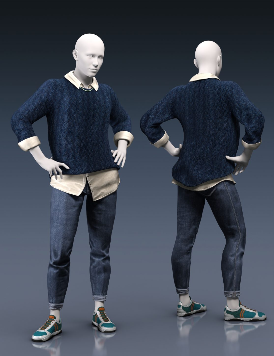 dForce Pop Culture Outfit for Genesis 9