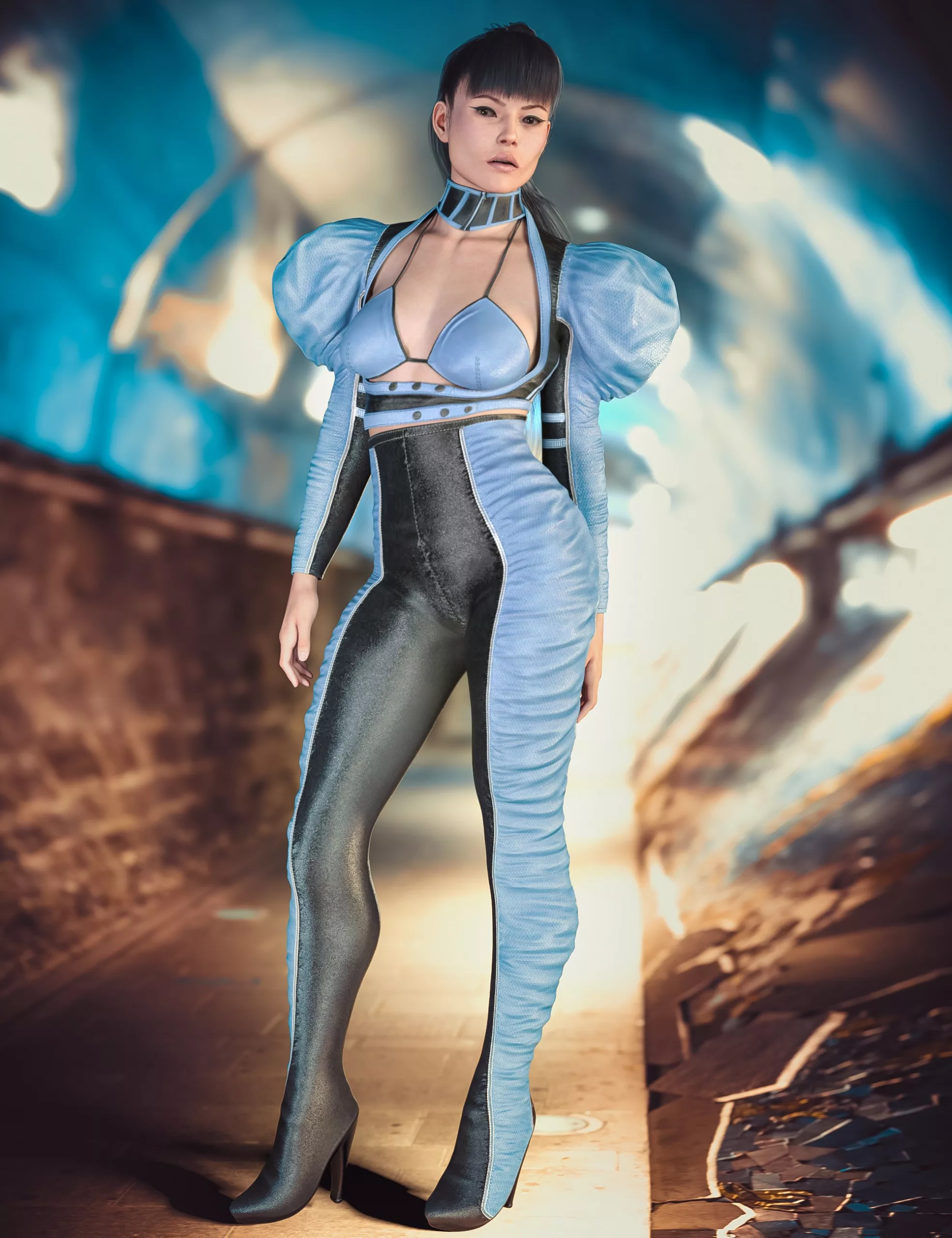 dForce CB Hesperia Clothing Set Texture Expansion