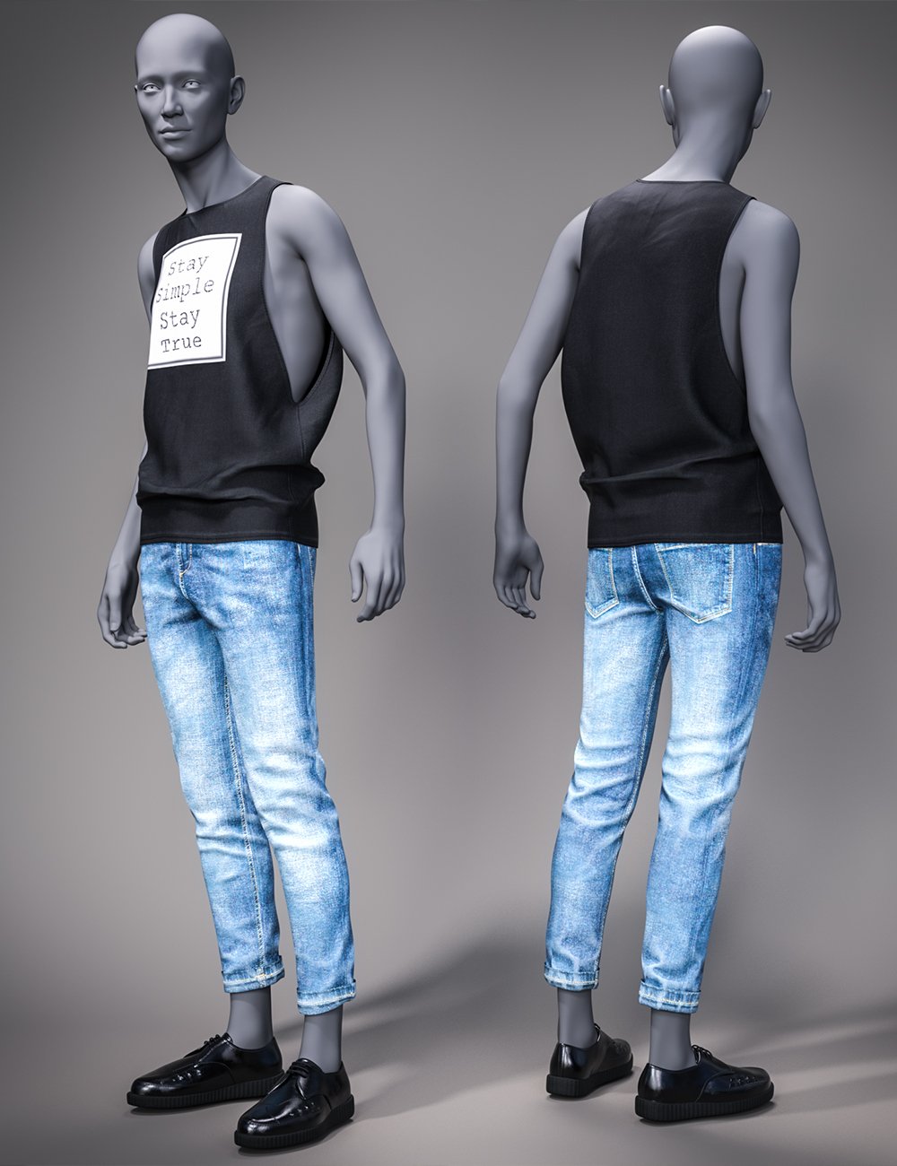 dforce Street Style Outfit for Genesis 9