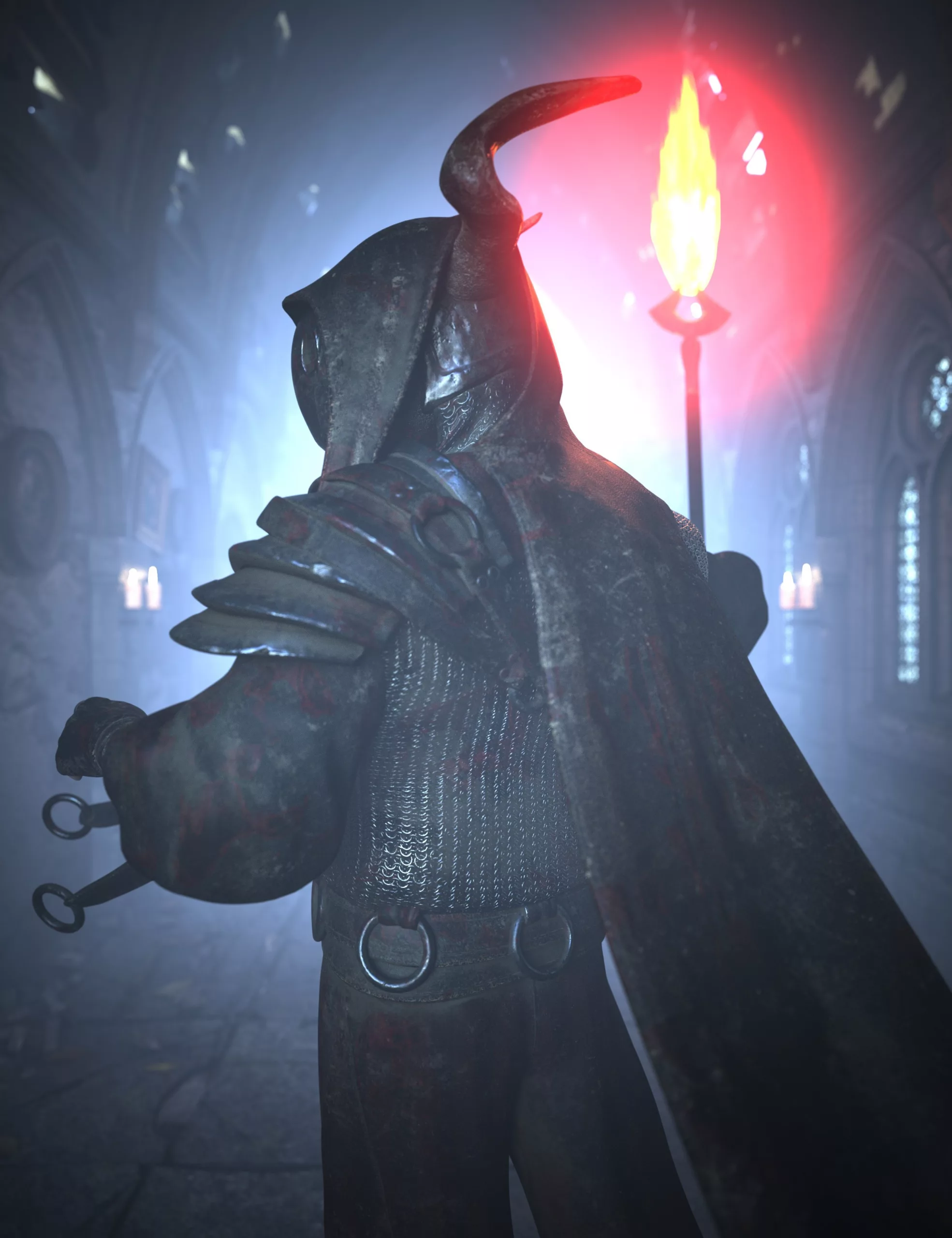 Diabolo Outfit Expansion - Staff, Blood, Dirt, and Mask Textures