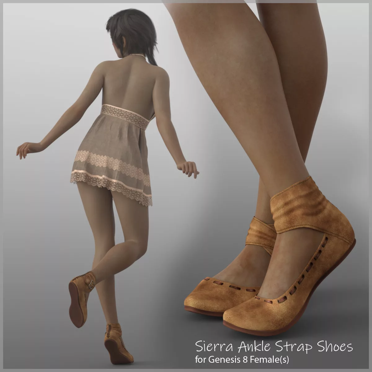 G8F Sierra Ankle Straps