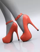 HL Platform Stiletto Heels for Genesis 9, 8 and 8.1 Female