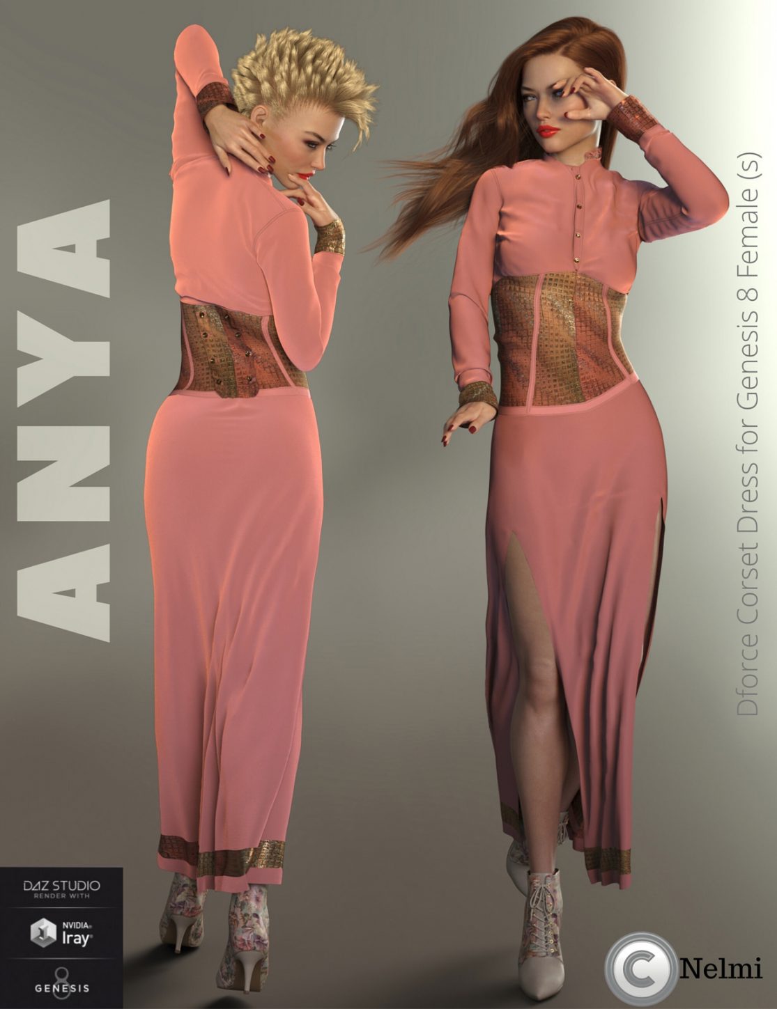 Nelmi - Anya Corset Dress G8F