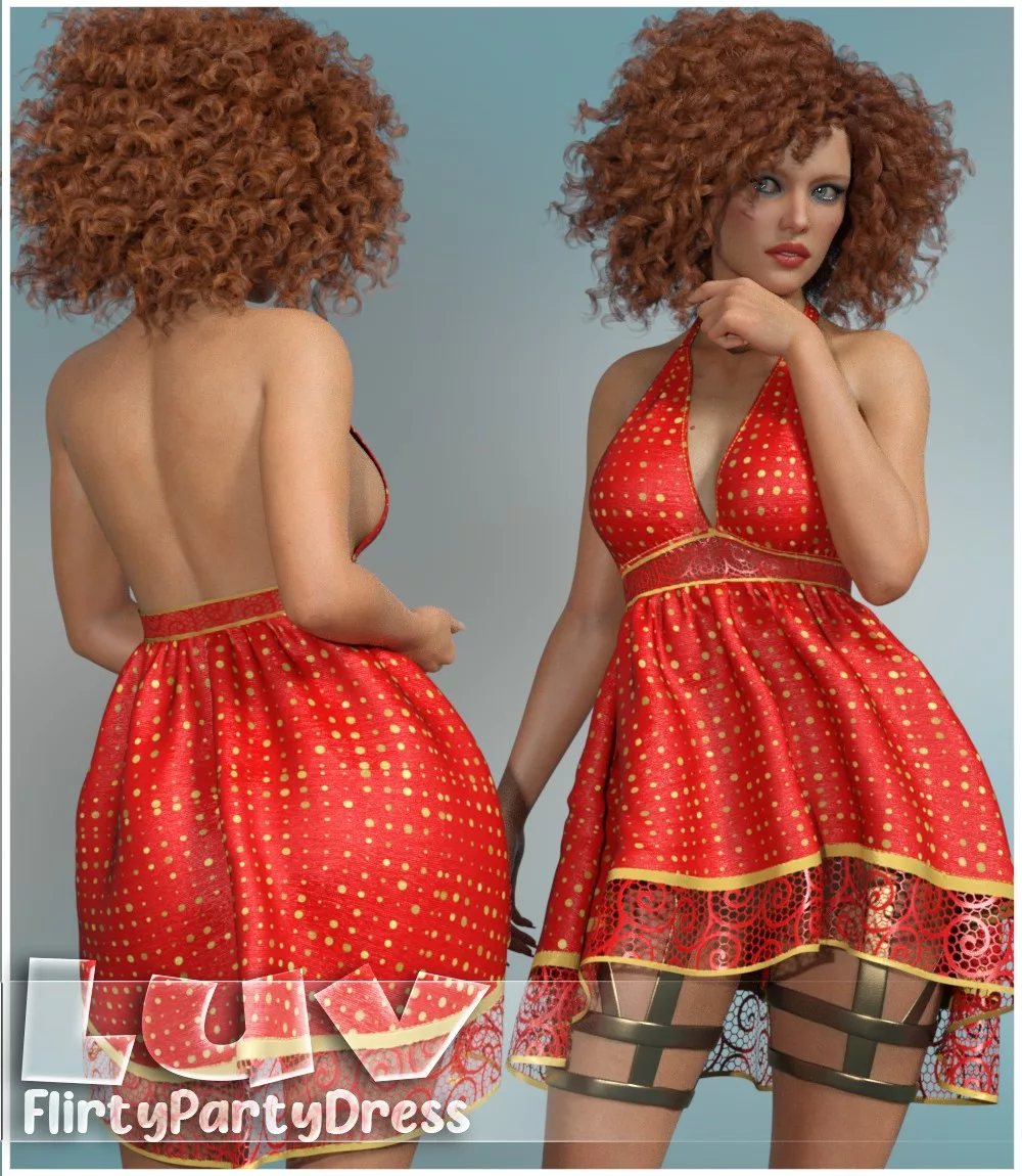 Luv SV Flirty Party Dress G8F