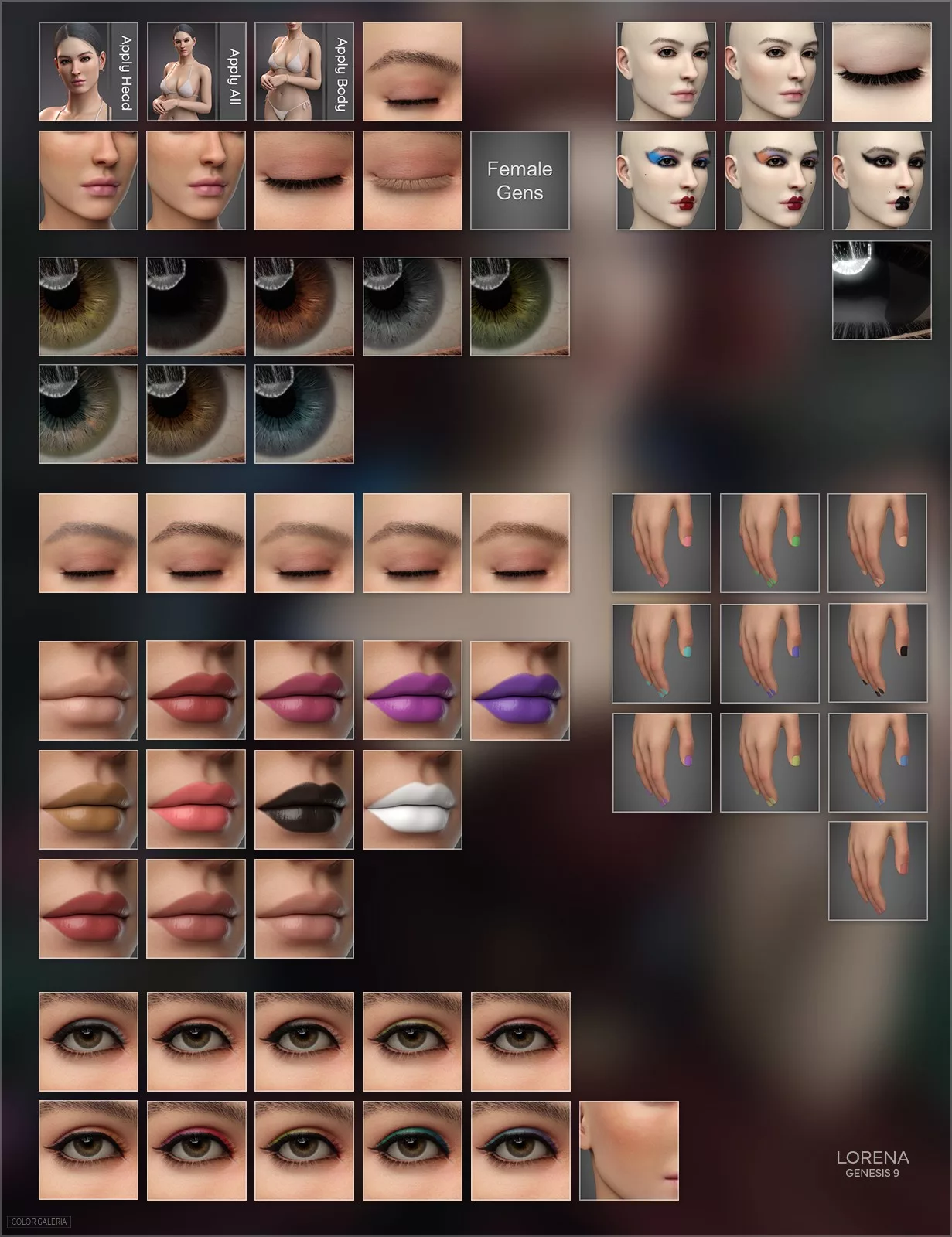 CGI Lorena for Genesis 9