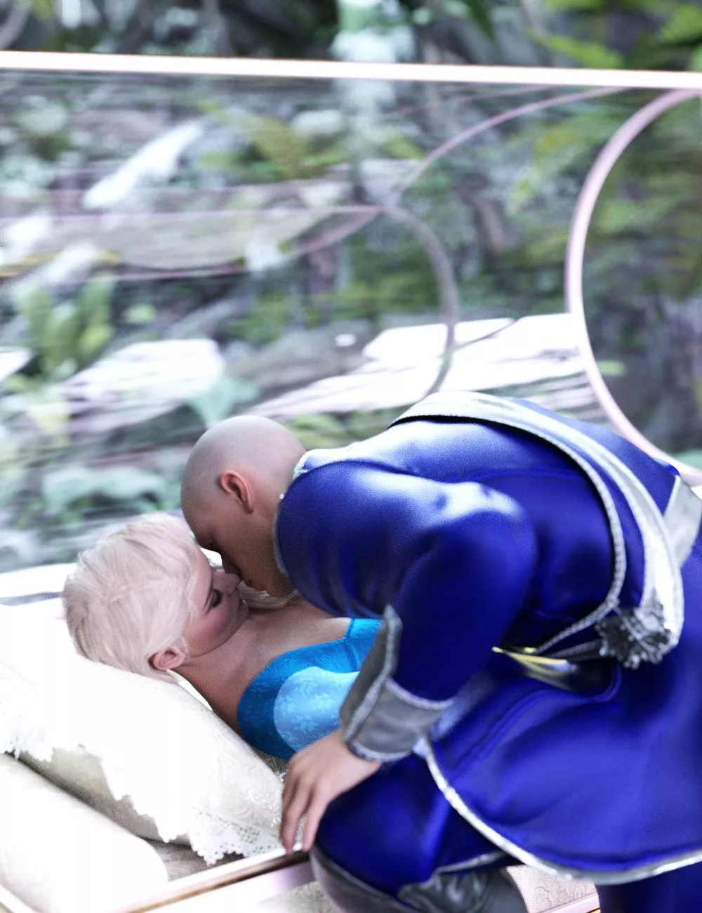 Kissing you! Poses for Genesis 9, Genesis 8 and 3