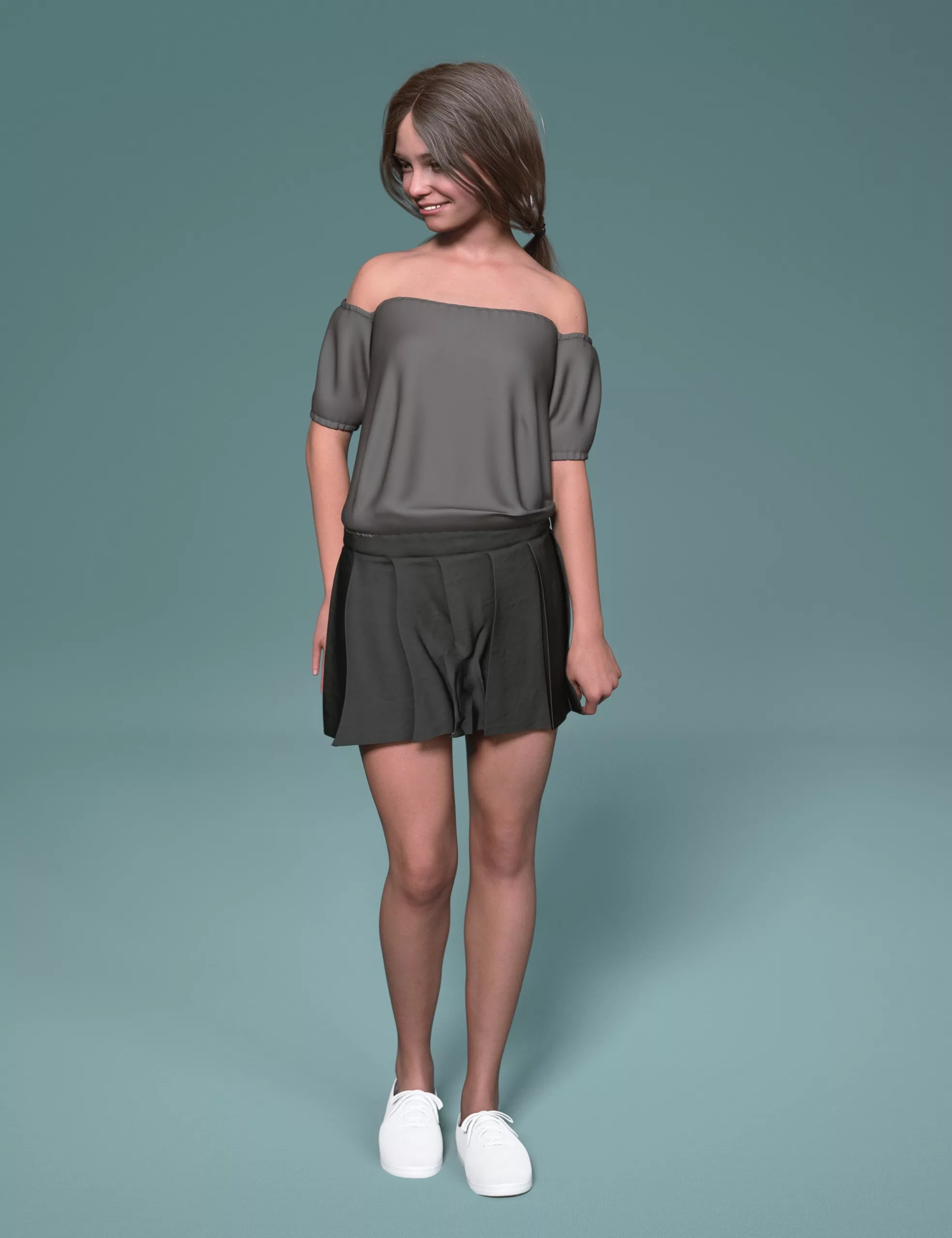 Maddie HD with Expression for Genesis 9