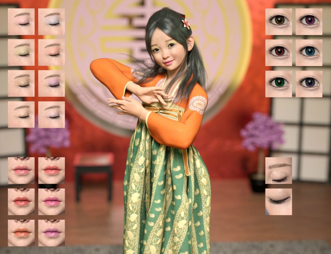 Momona Kito For Genesis 8.1 Female