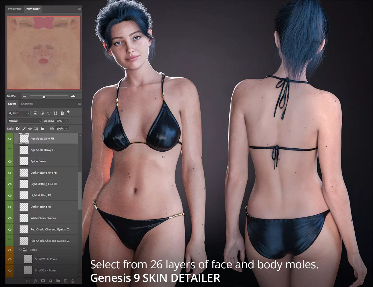 Skin Detailer For Genesis 9 Merchant Resource