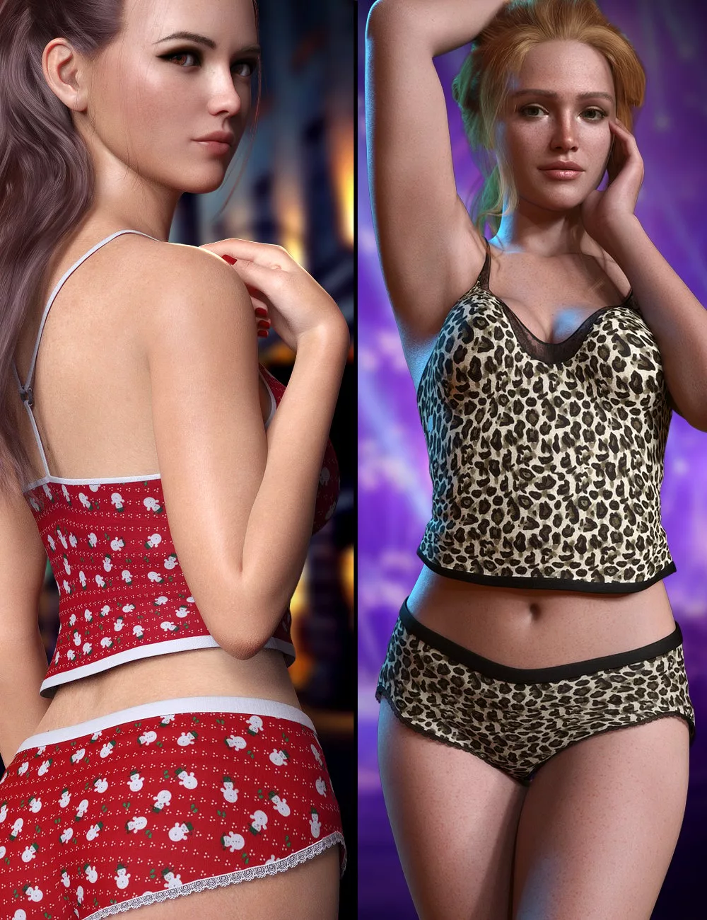 Sweet Dreams Outfit Set for Genesis 9, 8.1, and 8 Female