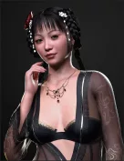 Ying Hair for Genesis 9 Females