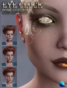 Eye Clock Pose Control for Genesis 3 and 8 Male(s) and Female(s)